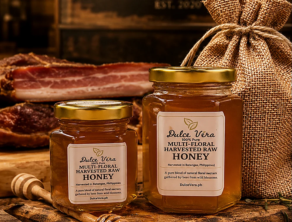 Enlarged Dulce Vera Raw Multifloral Honey
