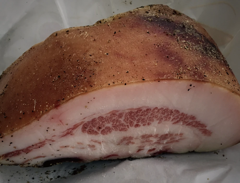 Guanciale Tradizionale — true cured pork jowl